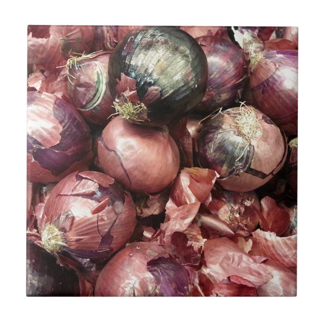 Lila Onion Kakelplatta (Framsidan)