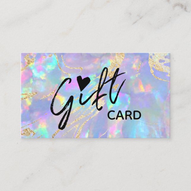 lila opal struktur-presentkort visitkort (Framsida)