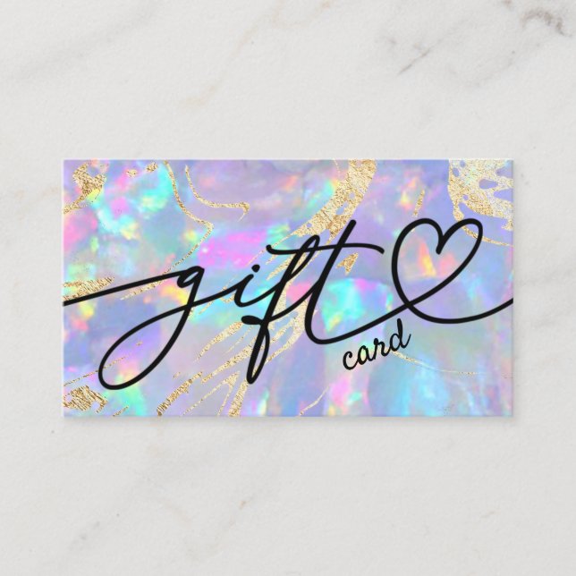lila optiska presentkort visitkort (Framsida)