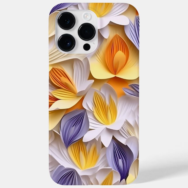LILA ORANGE WHITE GULT 3-D LOOK CROCUS (Baksida)