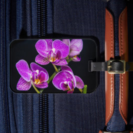Lila orchid bagagebricka