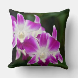 Lila Orchid Dekorativ kudde