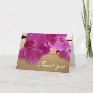 Lila Orchid Design Tack Kort