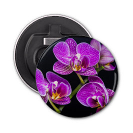 Lila orchid flasköppnare