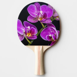 Lila orchid pingisracket