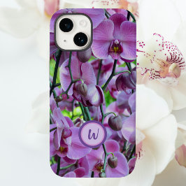 Lila Orchids och Vines med Namn