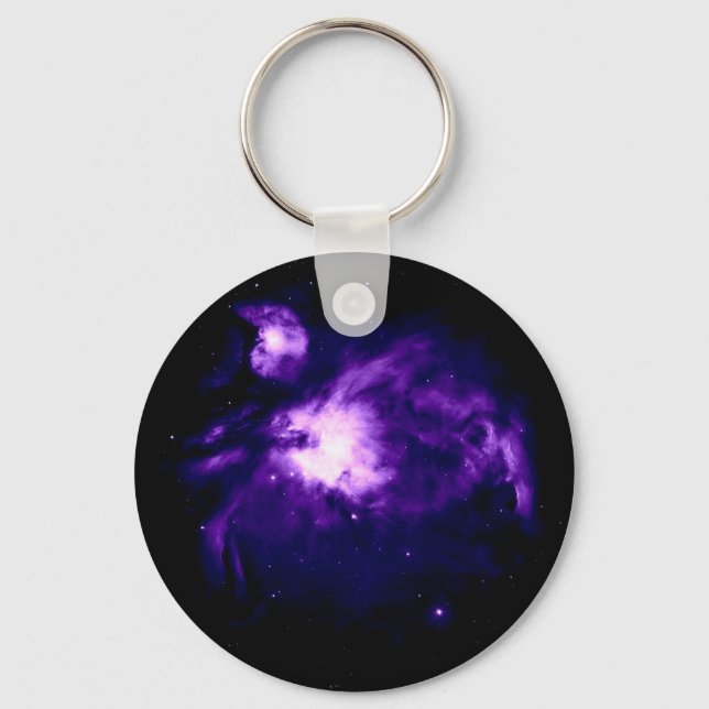 Lila Orion Nebula: Galaxy Nyckelring (Framsida)