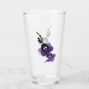 Lila orkidé, Glass Kopp