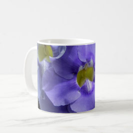 Lila orkidéer  kaffemugg