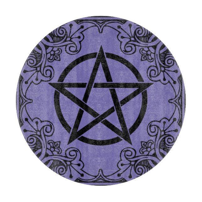 Lila Ornate Pentacle Altar (Framsidan)