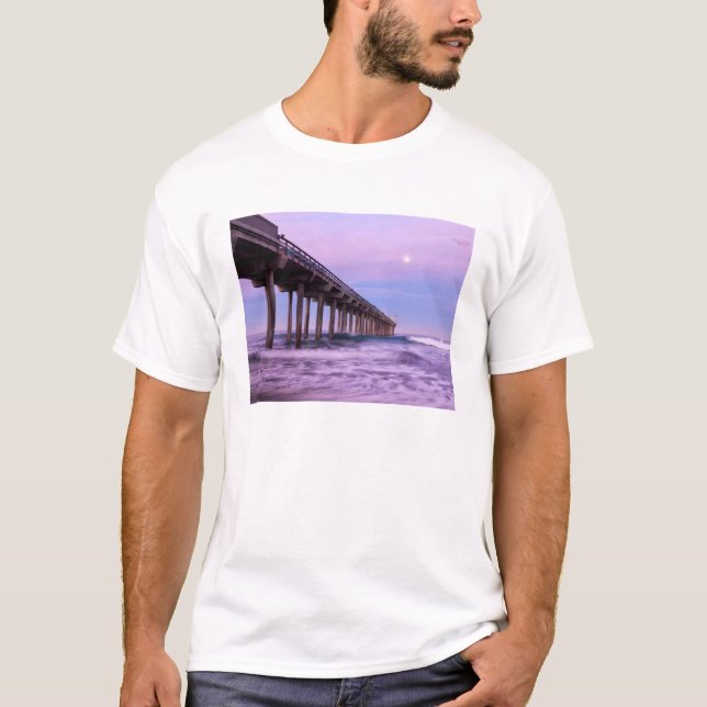 Lila över pier, Kalifornien Tröja (Framsida)