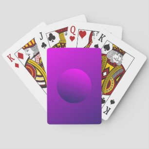 Lila övertoning casinokort
