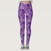 Lila Paisley Damask Pattern