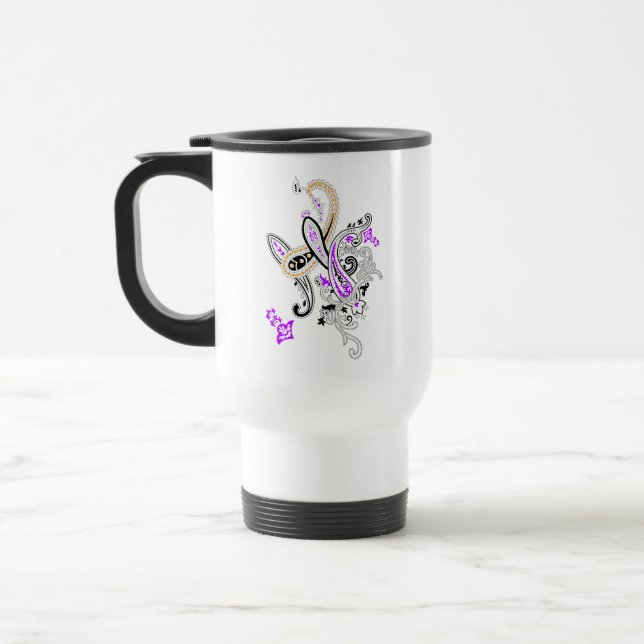 Lila Paisley Resemugg (Vänster)