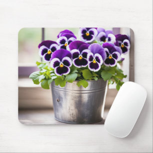 Lila Pansy Bouquet Musmatta