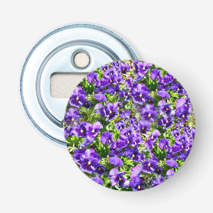 Lila Pansy Fält Flasköppnare