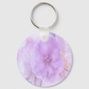 Lila Pansy Nyckelring