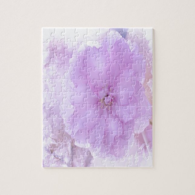 Lila Pansy Pussel (Vertikal)