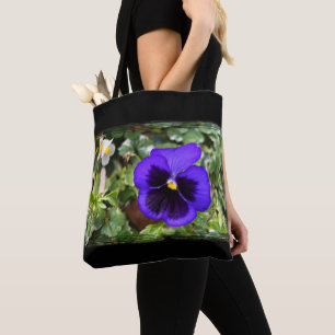 Lila Pansy Tygkasse