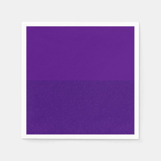 Lila Pappersservett - Solid Top, Noise Grund (Framsidan)