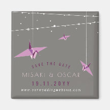 Lila Pappra tranor och Ljus för mejeriprodukter Sp