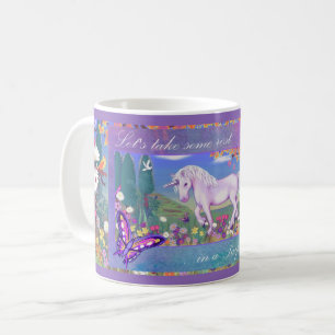 Lila Paradise Coffee Mugg