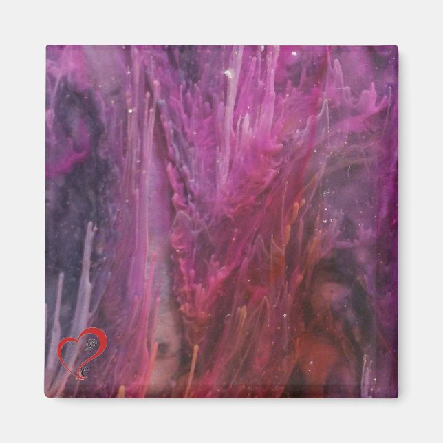 Lila Paradise Magnet (Framsidan)