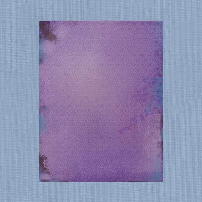 Lila Paradise Scrapbook Papper (Skapare uppladdad)