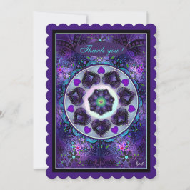 Lila paraply och hjärtan .7