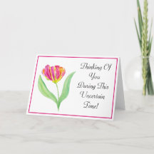 Lila Parrot Tulip Thinking of You