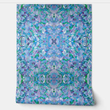 Lila Passion Abstrakt Art Peel & Stick