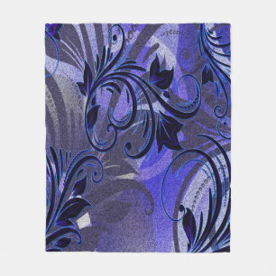 Lila Passion Fleecefilt