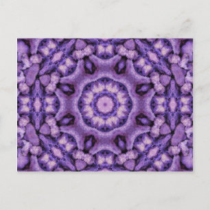Lila Passion Kaleidoscope Vykort
