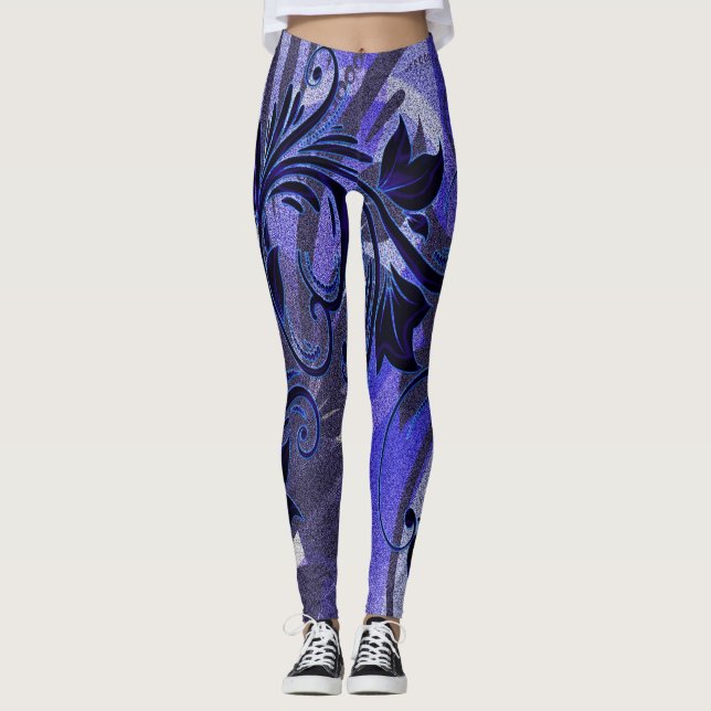 Lila Passion Leggings (Framsida)