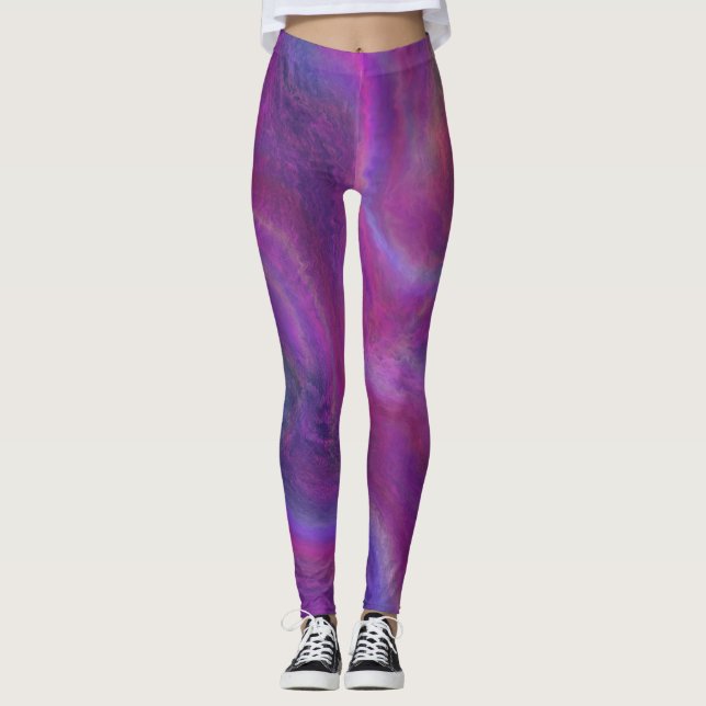 Lila Passion Leggings (Framsida)