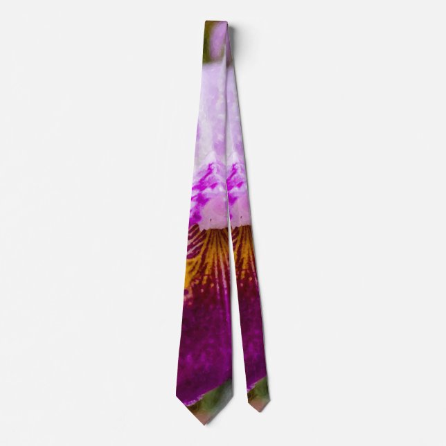 Lila Passion Orchid Neck Tie Slips (Framsida)