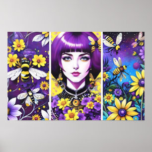 Lila Passion Poster
