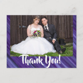 Lila Passion | Violet Lavender Plum Brushstroke Vykort