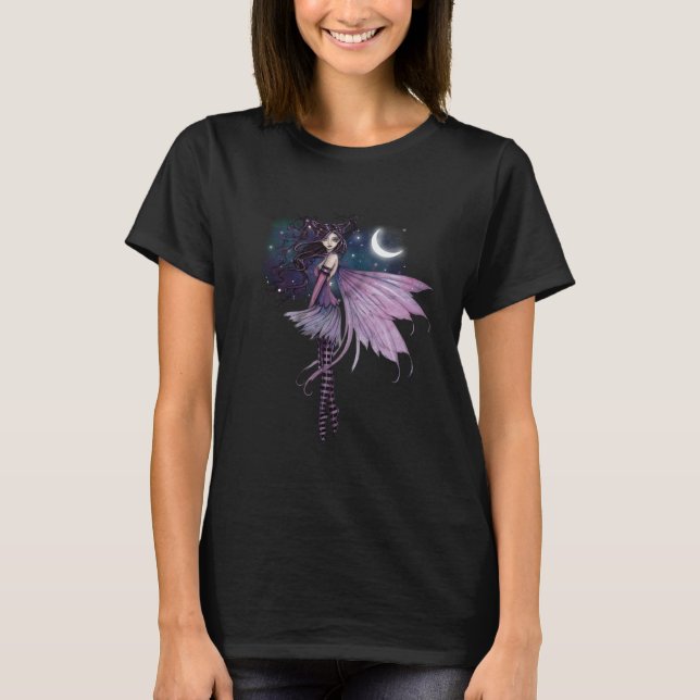 Lila Passionär Fe och Måne T Shirt (Framsida)