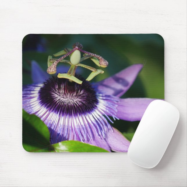 Lila PassionFrukt Mousepad Musmatta (Med mus)