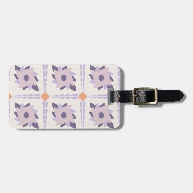 Lila pastel Decorativ färgplattor Bagagebricka (Horisontell Framsida)