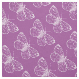 Lila Patina: Butterflies Tyg