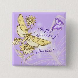 Lila Peach Butterfly Butterfly Butterfly Butterfly Knapp