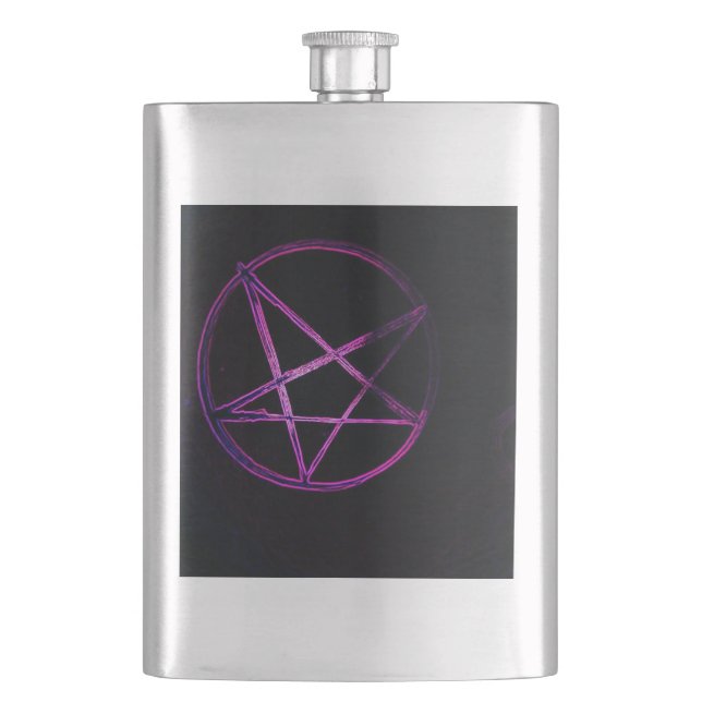 lila pentagram fickplunta (Framsidan)