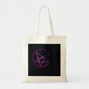 lila pentagram tygkasse