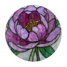 Lila Peony-blekglas