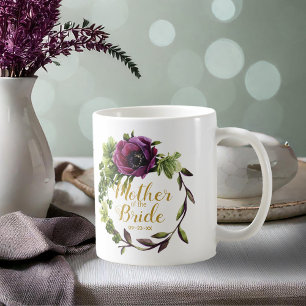 Lila Peony WAN Budens mamma ID456 Kaffemugg
