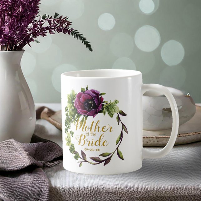 Lila Peony WAN Budens mamma ID456 Kaffemugg (Skapare uppladdad)
