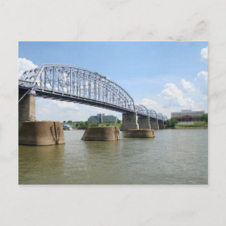 Lila People Bridge-vykort Vykort