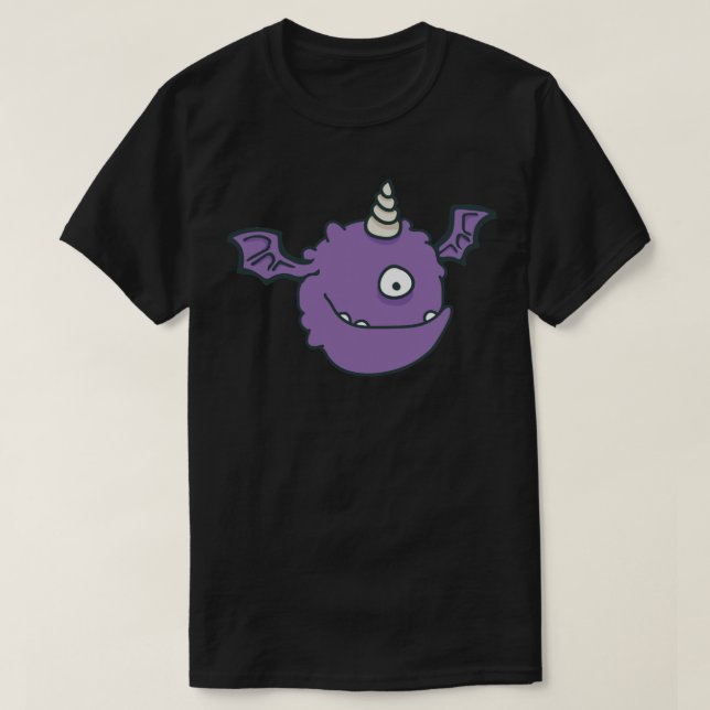 Lila People Eater Classic T Shirt (Design framsida)